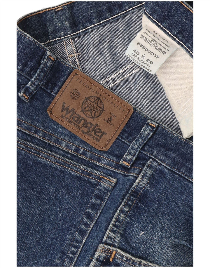 Męskie jeansy Wrangler W40 L24, niebieskie, bawełniane