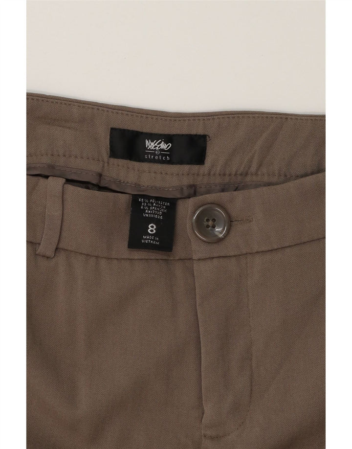 MOSSIMO Womens Bootcut Casual Trousers US 8 Medium W30 L31 Grey Polyester Vintage Mossimo and Second-Hand Mossimo from Messina Hembry 