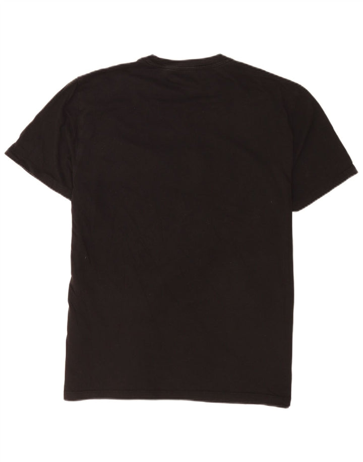 Męski T-shirt z grafiką Dkny, średni czarny