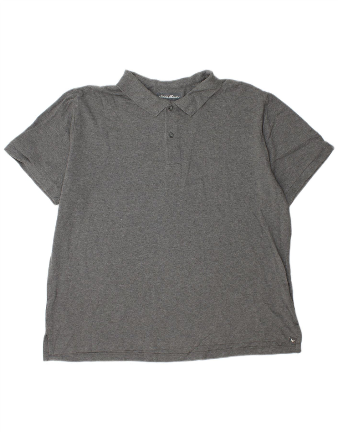 Męska koszulka polo EDDIE BAUER 2XL, szara, bawełniana