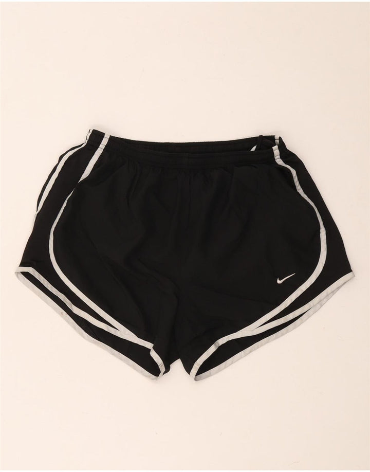Damskie spodenki sportowe NIKE Dri Fit UK 14, średni czarny poliester