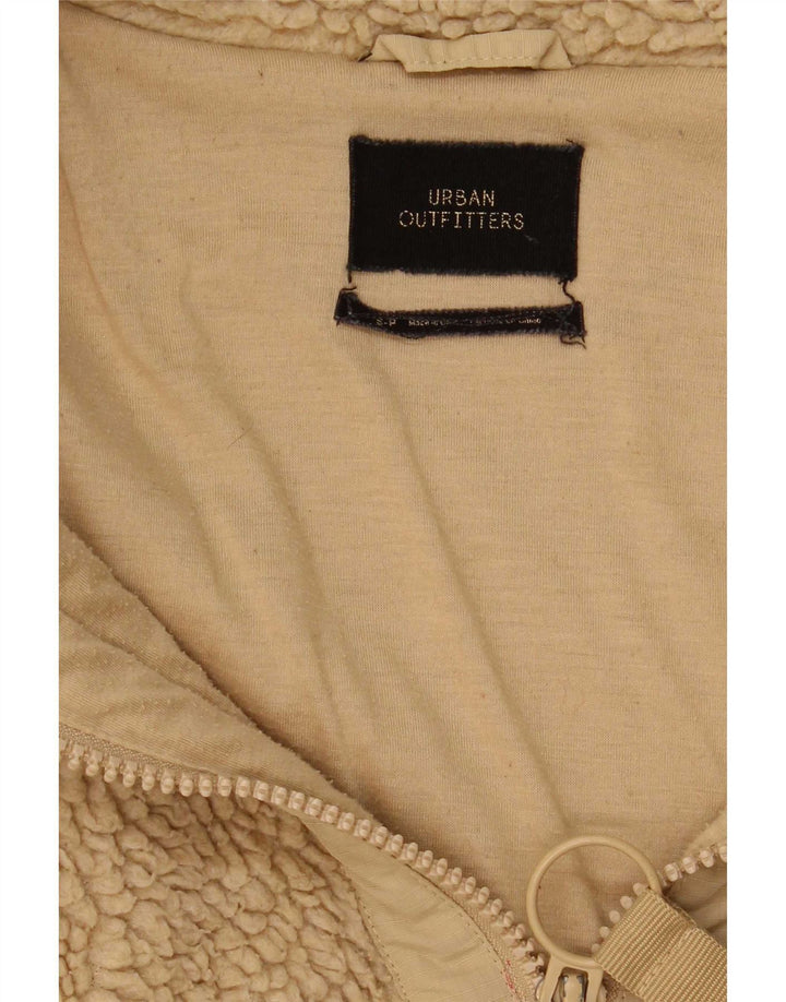 Męska kurtka polarowa Urban Outfitters UK 36, mała, beżowa, poliester