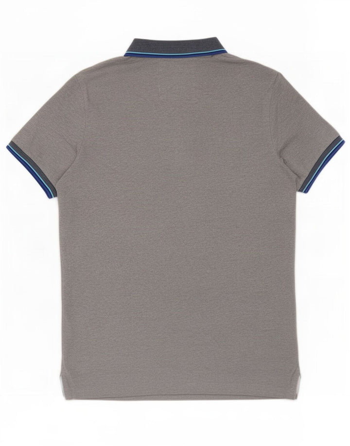 Męska koszulka polo Superdry XL w szare paski