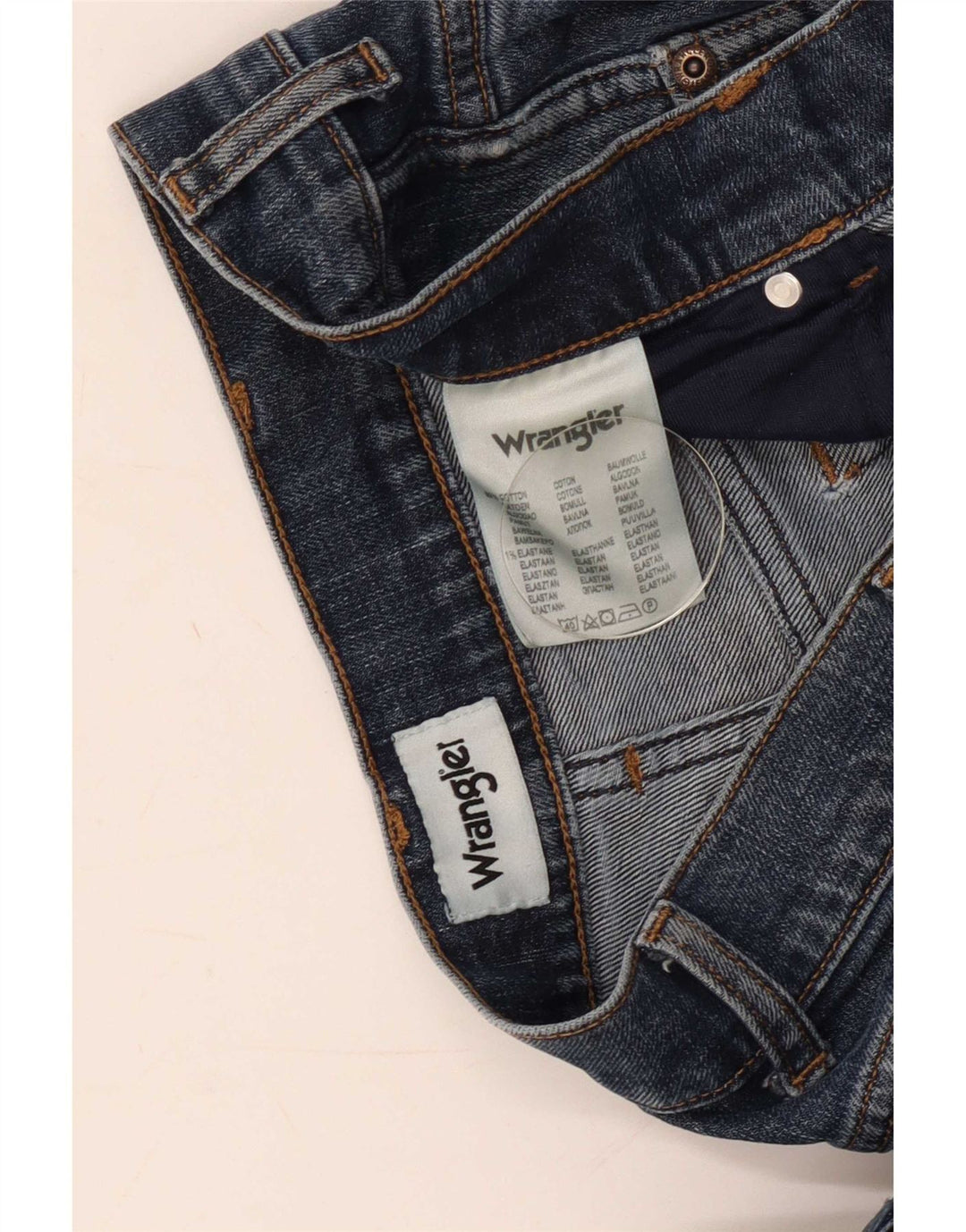 Męskie jeansy Wrangler Texas Straight W36 L34 Niebieskie, bawełniane