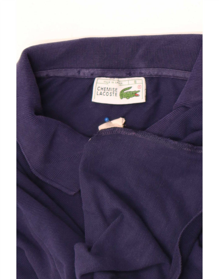 Męska koszulka polo Lacoste, rozmiar 8, 3XL, granatowa, bawełniana