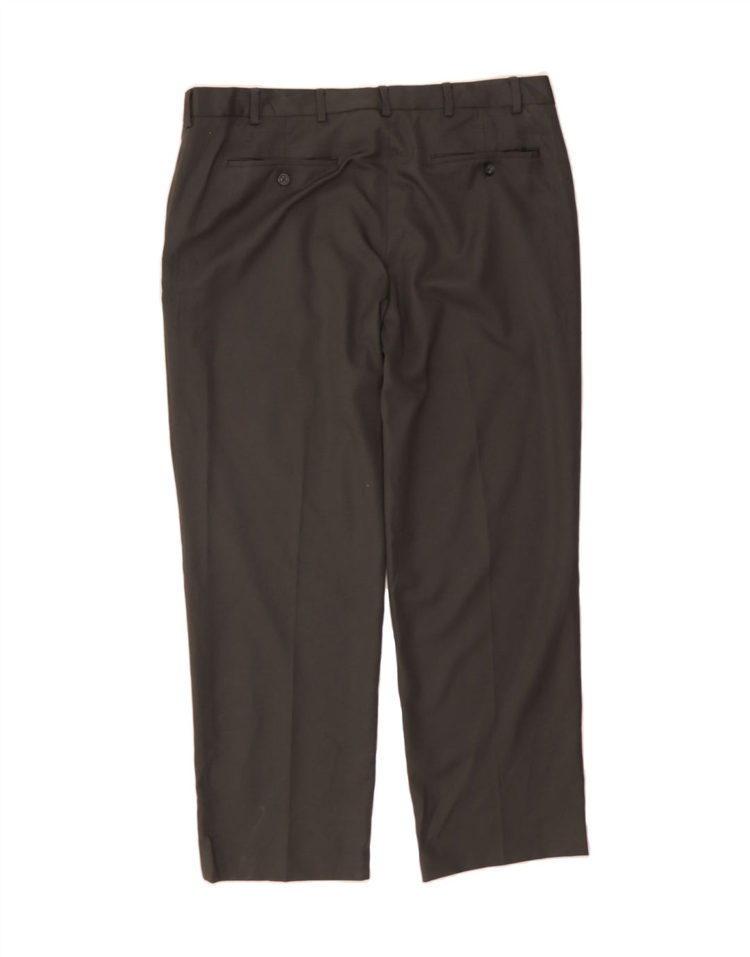 IZOD Mens Straight Suit Trousers W38 L30 Grey Polyester Vintage Izod and Second-Hand Izod from Messina Hembry 
