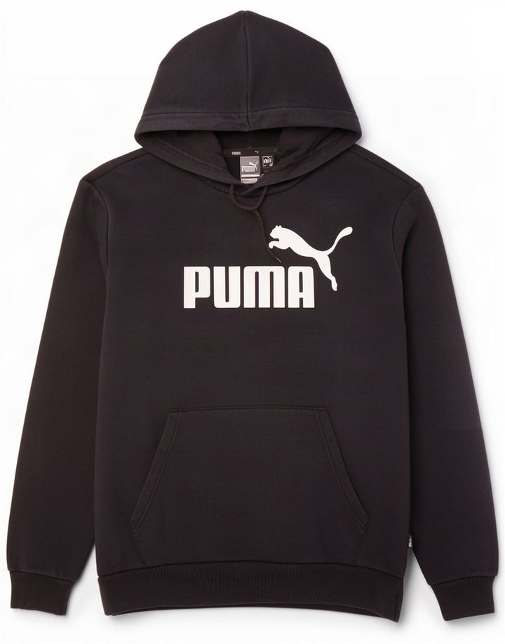 Męska bluza z kapturem Puma z grafiką, średnia czarna