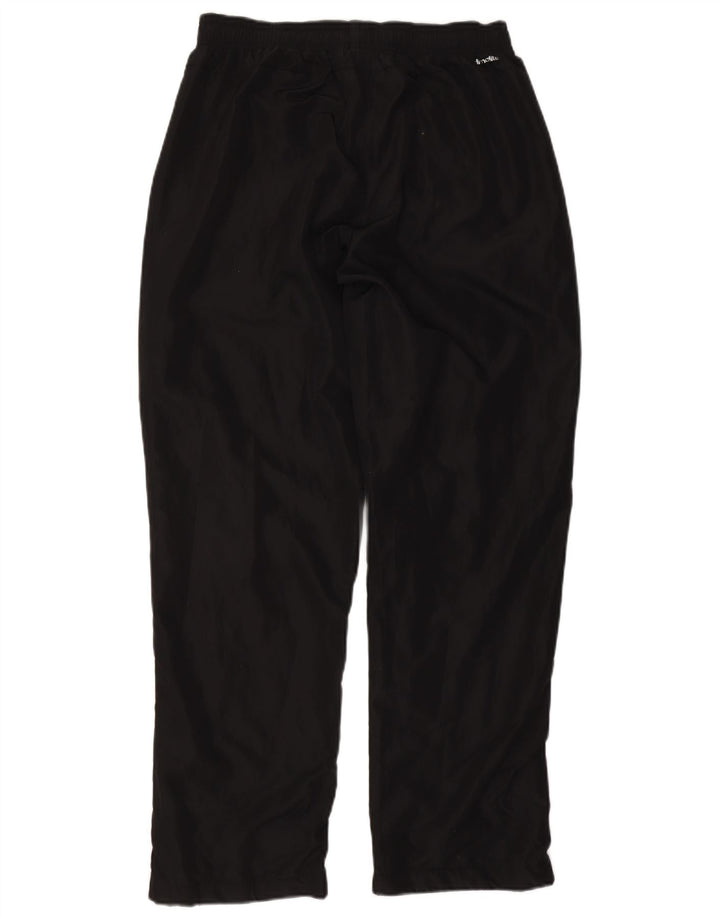 Męskie spodnie dresowe ADIDAS Climalite UK 44/46, duże, czarne, poliestrowe