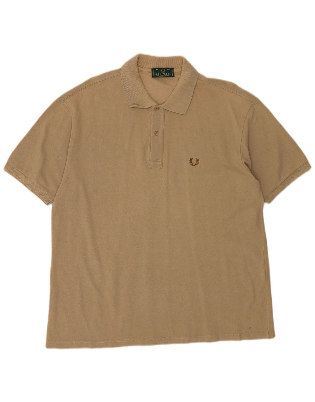 Męska koszulka polo Fred Perry, duża, beżowa, bawełniana
