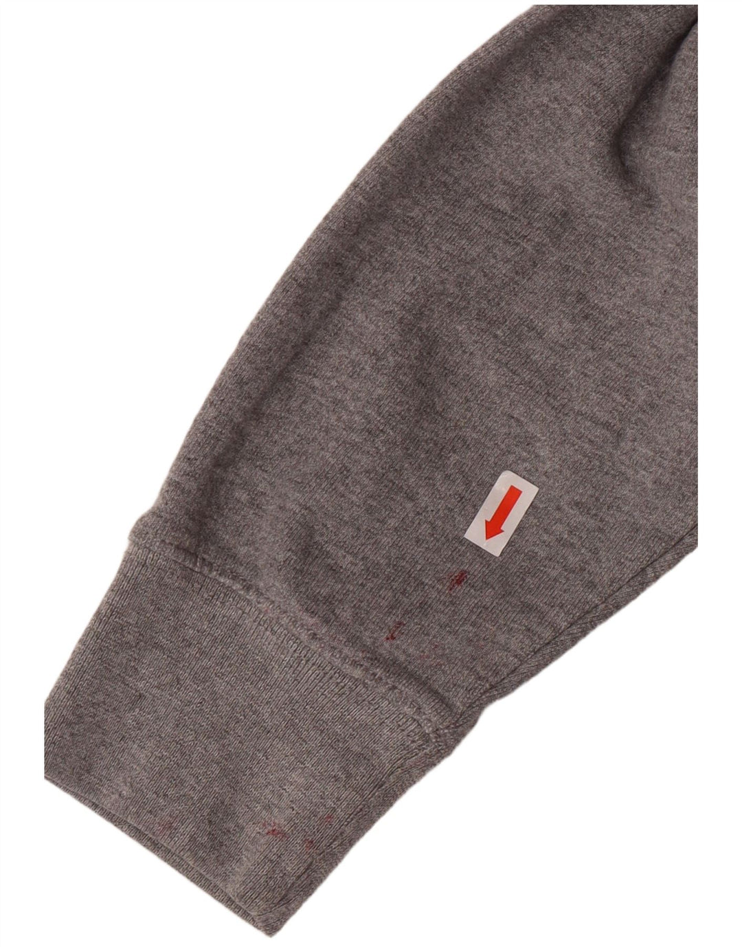 Męski sweter z kapturem i zamkiem błyskawicznym Vans, mały, szary, bawełniany