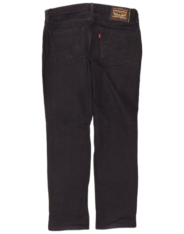 Męskie jeansy Levi's 511 Slim W34 L30 Granatowa bawełna