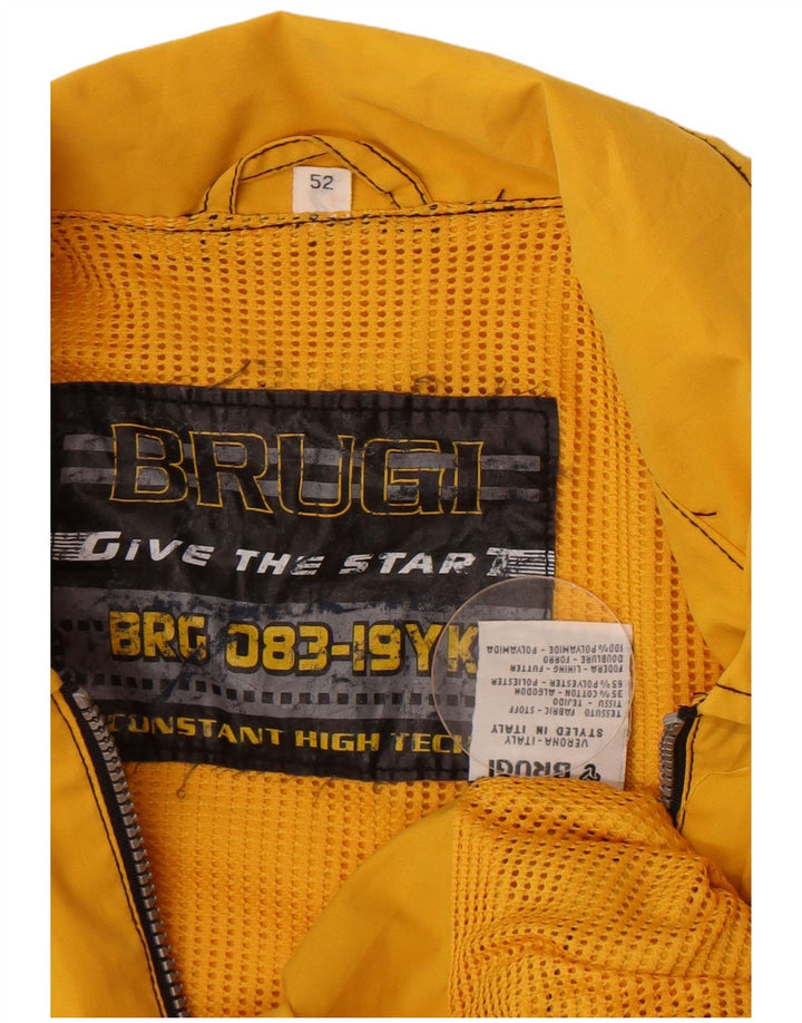 Męska kurtka użytkowa Brugi IT 52 XL, żółta, bawełniana