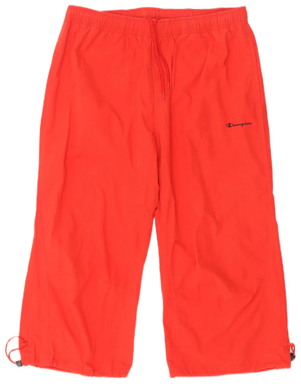 Damskie spodnie dresowe Champion UK 18 XL, czerwone, bawełniane