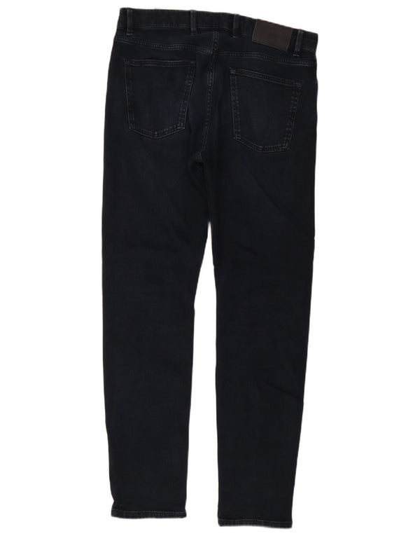 Jeansy męskie Massimo Dutti EU 42 Large W32 L32 Granatowa bawełna