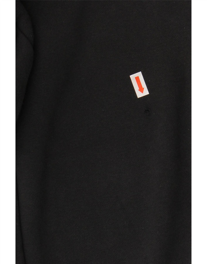 Męskie spodnie dresowe Adidas, małe, czarne, bawełniane