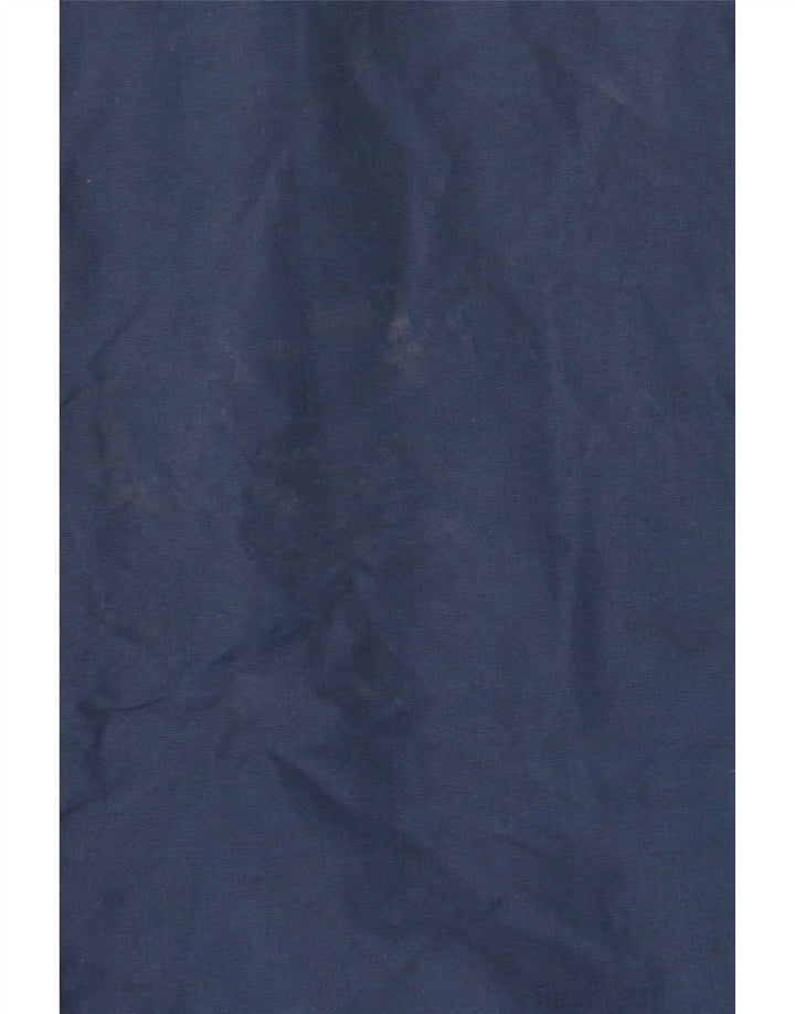 Męska kurtka bomber Woolrich UK 40, duża, granatowa, bawełniana