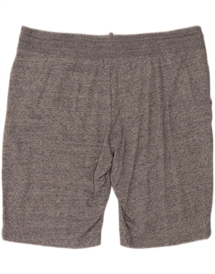EDDIE BAUER Mens Sport Shorts 2XL Grey Flecked Cotton Vintage Eddie Bauer and Second-Hand Eddie Bauer from Messina Hembry 