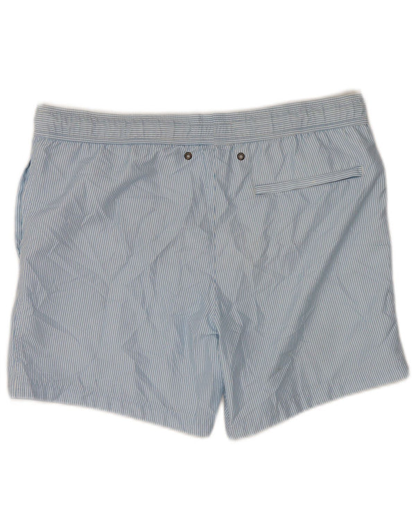 Męskie spodenki kąpielowe Jack Wills XS Niebieskie, poliestrowe prążki