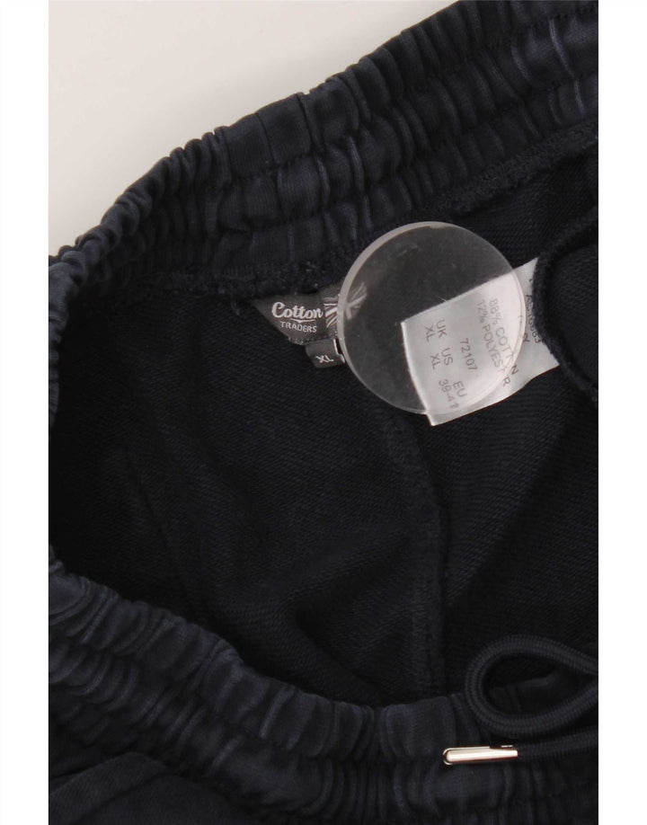 Męskie spodnie dresowe Cotton Traders Cargo XL, granatowe