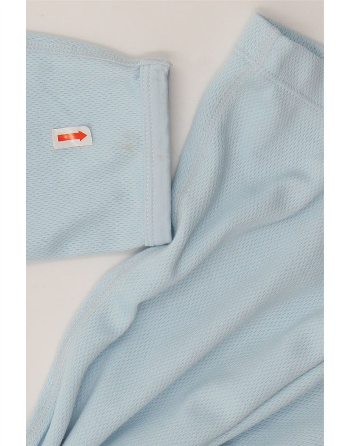 Damska koszulka NIKE Dri Fit z długim rękawem US 12/14, duży, niebieski poliester