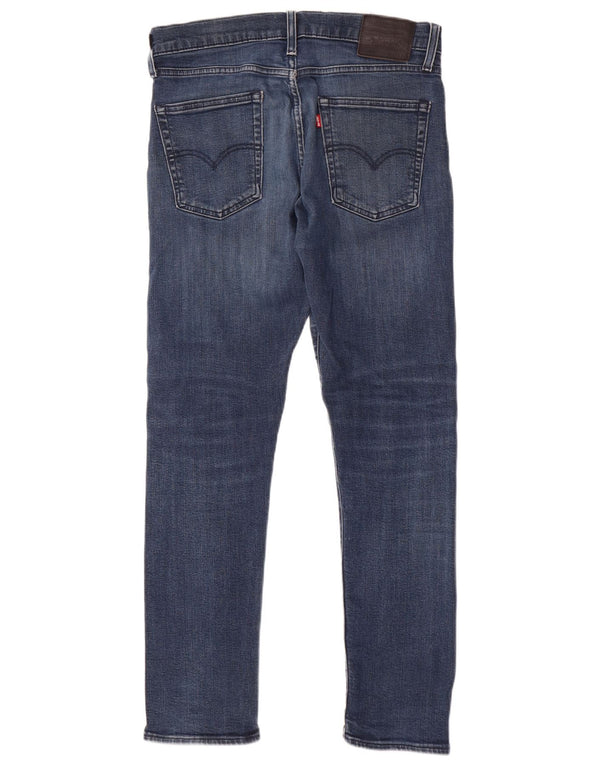 Męskie jeansy Levi's 510 Skinny W33 L32 Granatowa bawełna