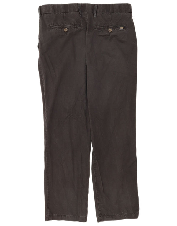 Męskie spodnie Chino Regular Marks & Spencer W34 L29 Czarne bawełniane