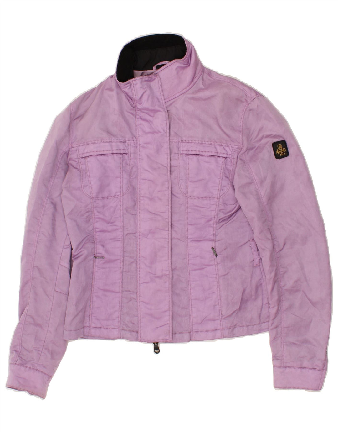 REFRIGIWEAR Womens Rain Jacket UK 10 Small Purple Vintage Refrigiwear and Second-Hand Refrigiwear from Messina Hembry 