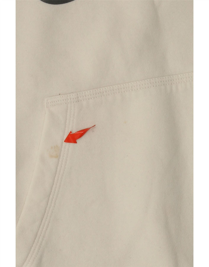 Chłopięca bluza z kapturem NIKE Graphic Standard Fit, 10-11 lat, średnia biel