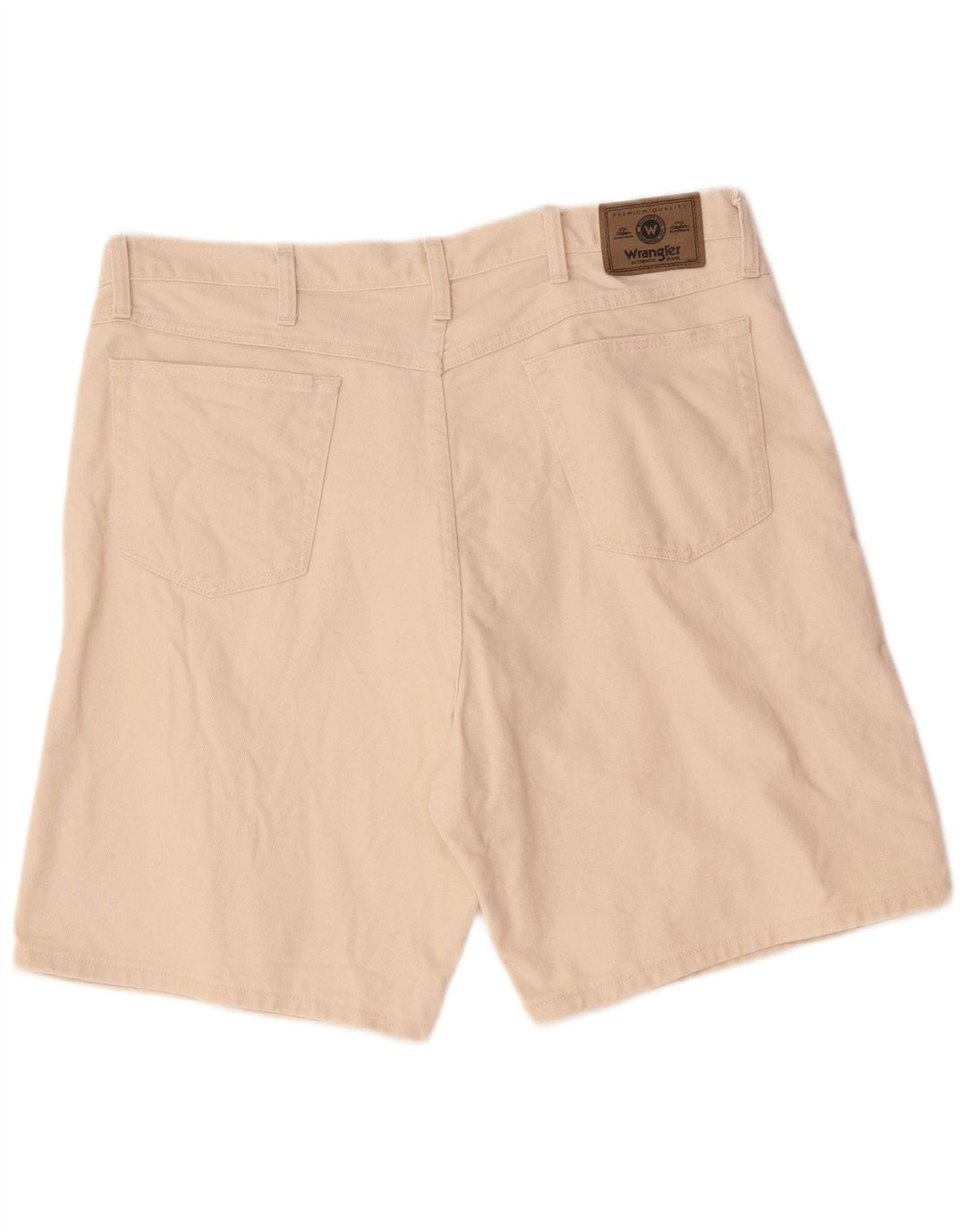 Męskie spodenki jeansowe Wrangler W40 XL, beżowa bawełna