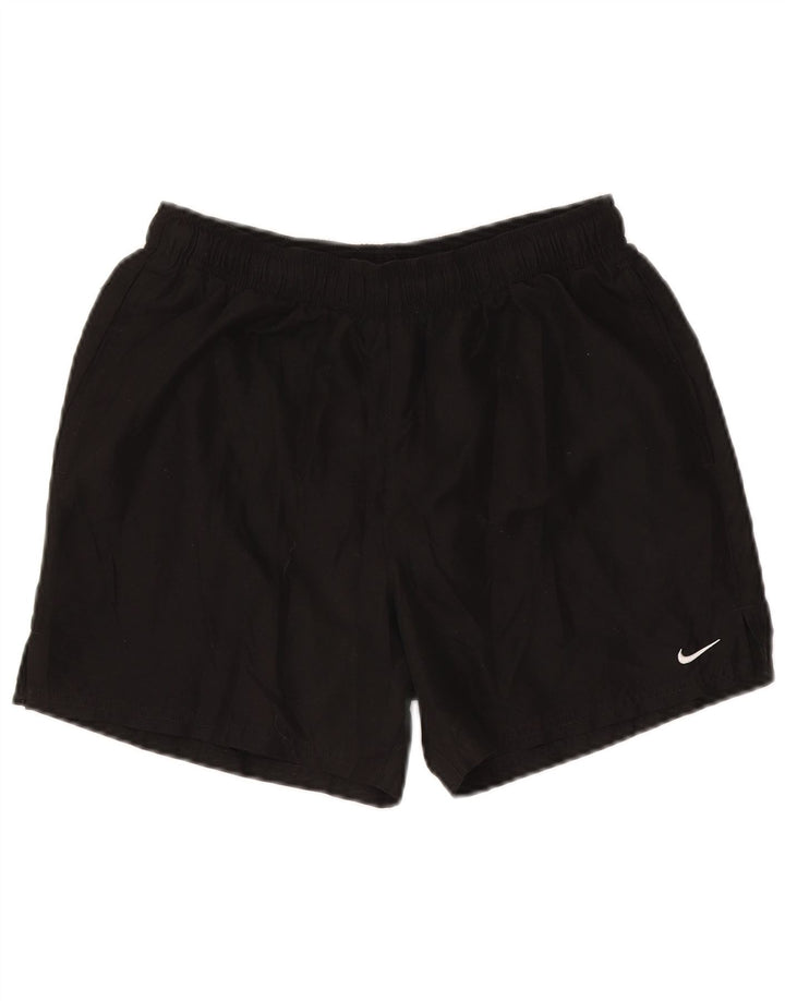 Męskie spodenki sportowe Nike, średni czarny poliester