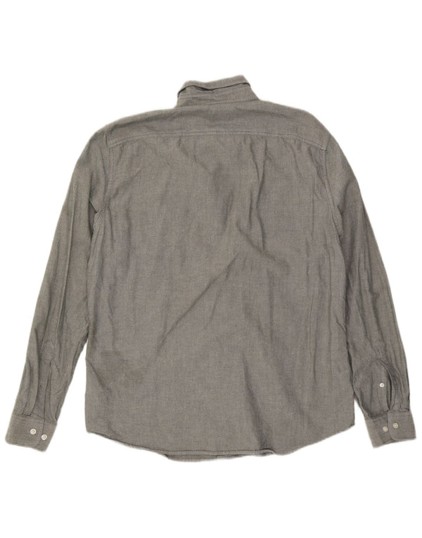 Koszula męska Timberland Slim Fit, duża, szara, bawełniana
