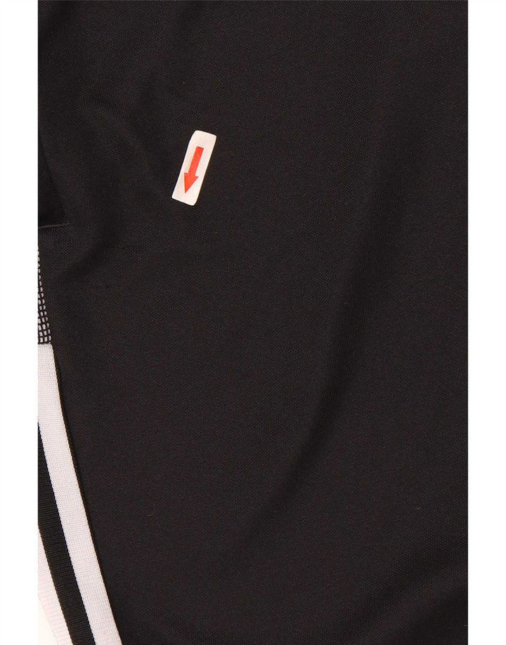 Damskie spodnie dresowe Adidas UK 16/18, duże, czarne, poliestrowe