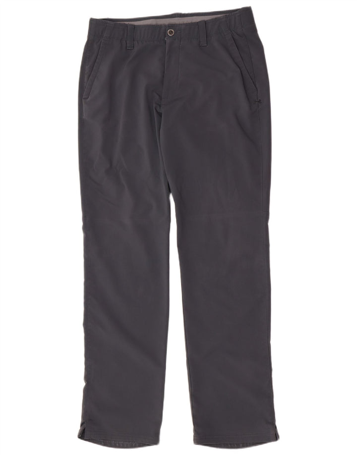 Męskie spodnie typu chino Regular Under Armour W34 L34 Szary poliester