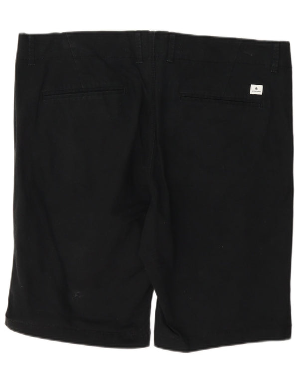 Męskie spodenki chino Jack & Jones XL W38, czarne, bawełniane