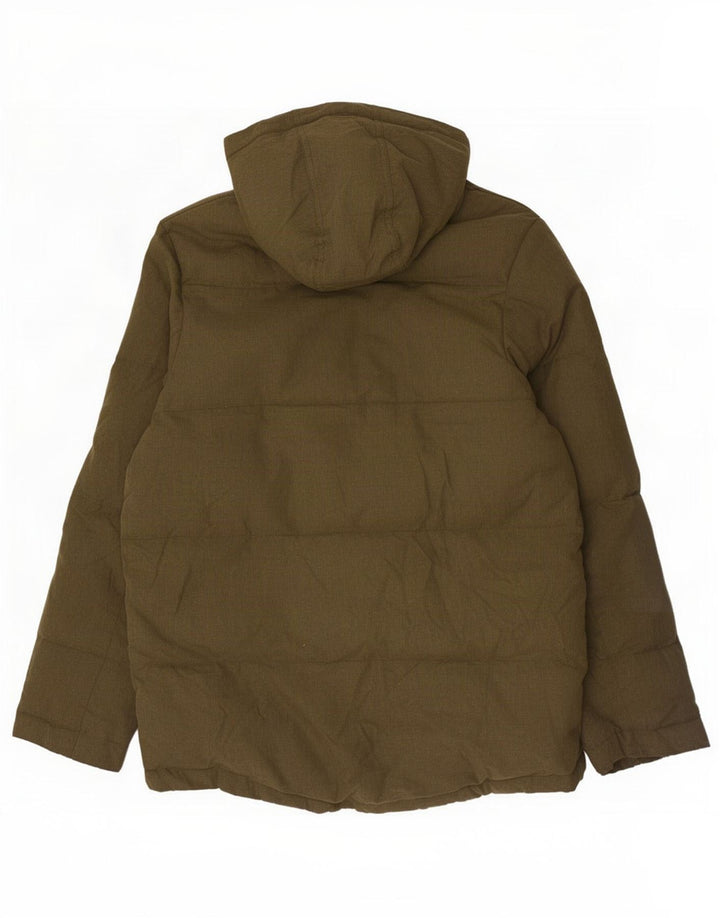 Męska ocieplana kurtka z kapturem Fred Perry UK 38 Medium Khaki