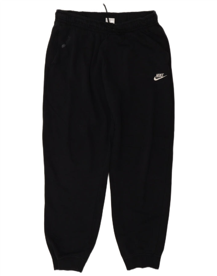 Męskie spodnie dresowe Nike, duże, czarne, bawełniane