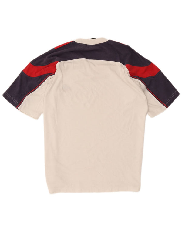 T-shirt męski ADIDAS, UK 40/42, bawełna w kolorze średniej bieli
