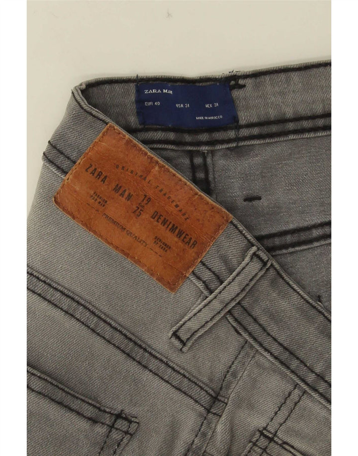 Męskie jeansy Skinny Zara EU 40 Medium W31 L29 Szare
