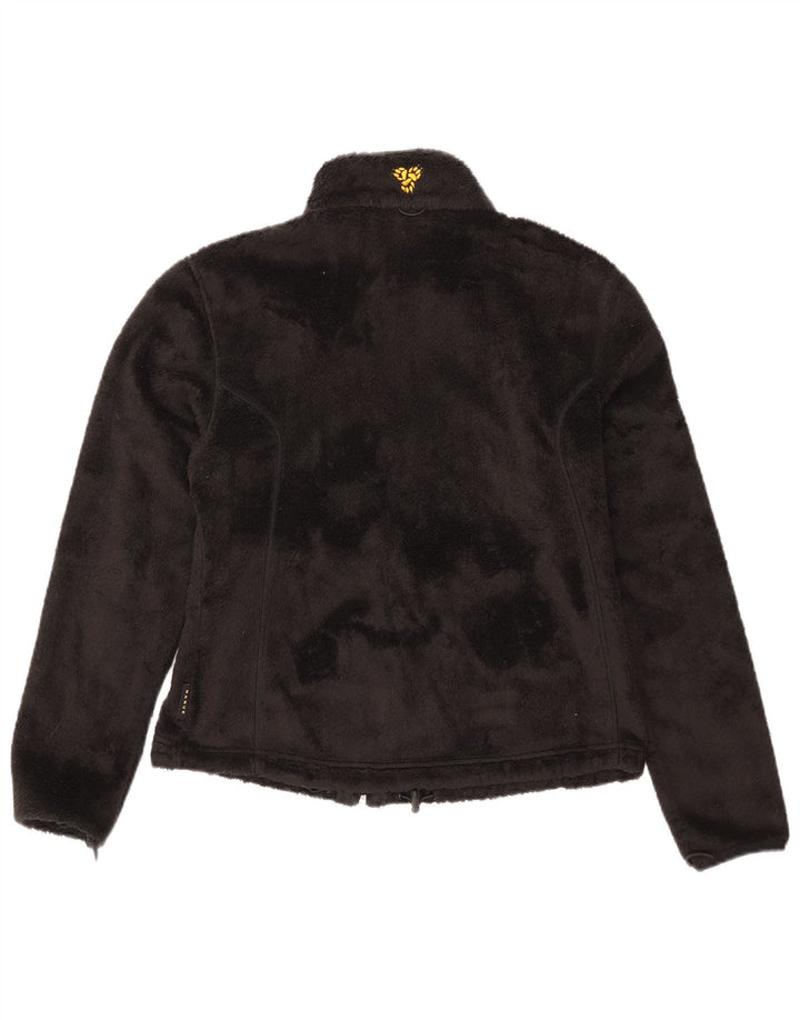 Damska kurtka polarowa Jack Wolfskin UK 10, mała, czarna, poliester