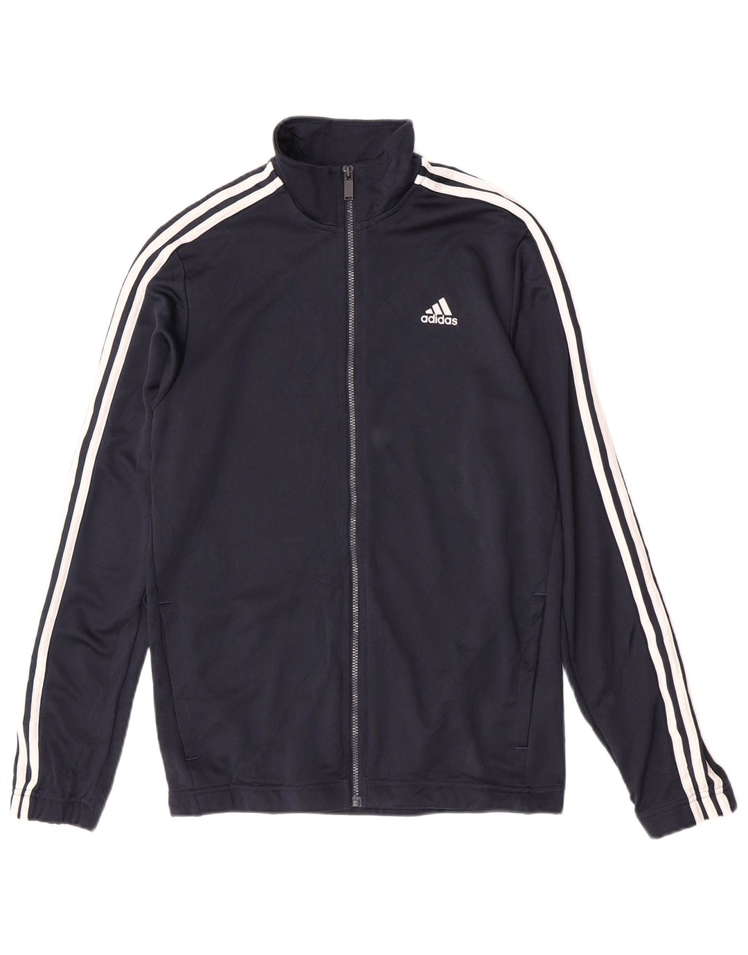 Adidas Męska bluza dresowa, średnia granatowa, poliester