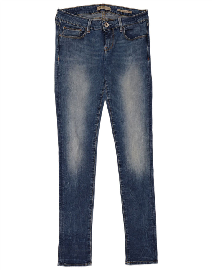 Guess Damskie Obcisłe Dżinsy W29 L32 Niebieskie