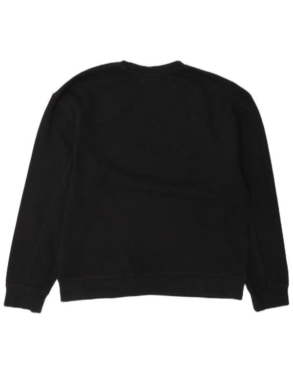 Damski sweter oversize Topshop UK 10, mały, czarny, bawełniany