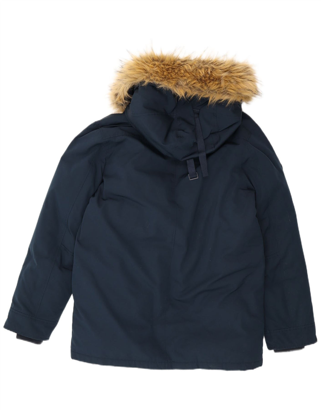 Męska ocieplana kurtka z kapturem Superdry UK 42 XL, granatowa, poliester