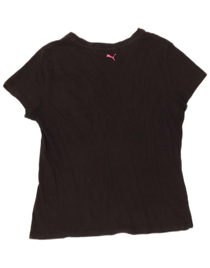 Damska koszulka z grafiką Puma Top UK 12 Medium Black