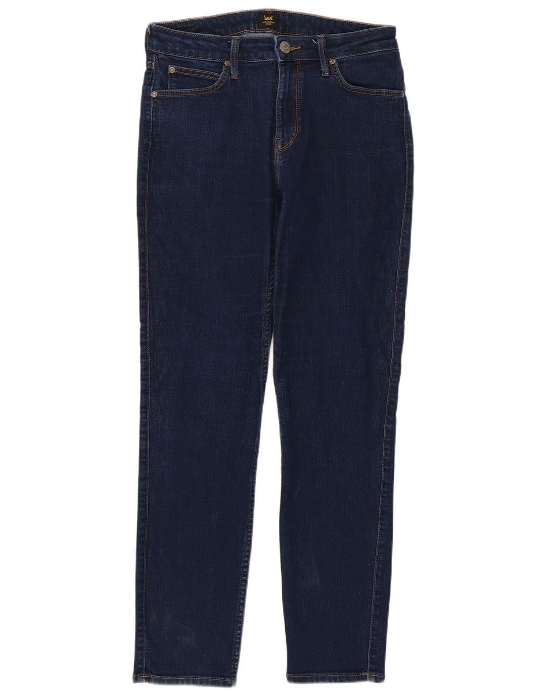 Damskie jeansy Lee Elly Slim W30 L29 Granatowa bawełna