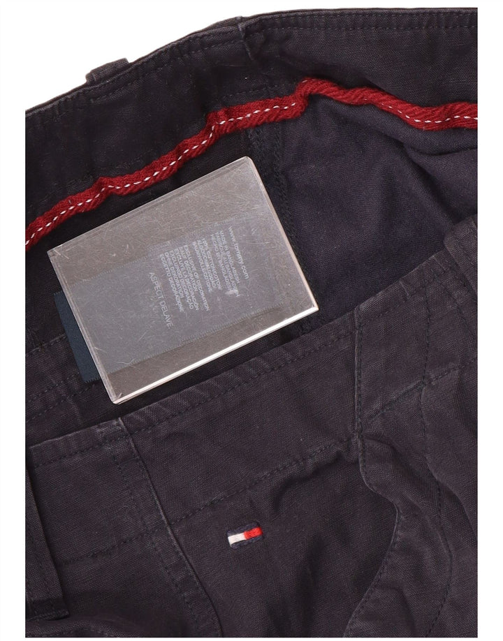 Męskie spodenki cargo TOMMY HILFIGER W32 Średni granatowy, bawełniany