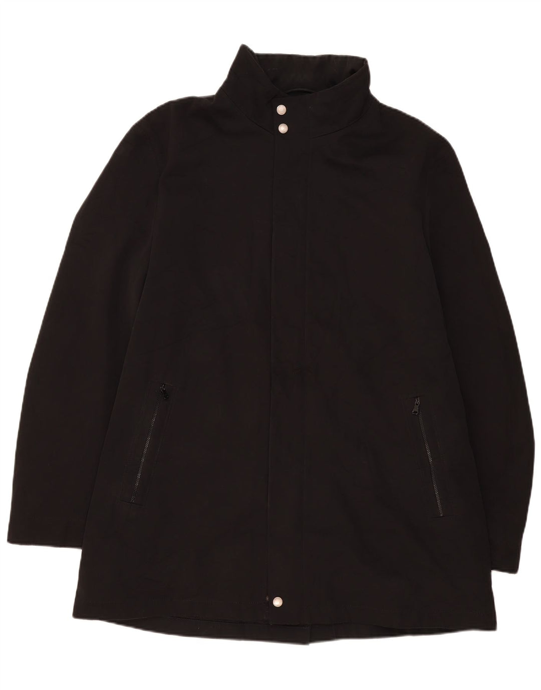 Płaszcz męski Hugo Boss EU 56 3XL, czarny poliester