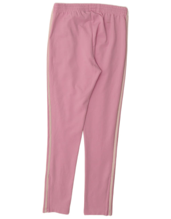 Damskie spodnie dresowe Adidas UK 8/10 Małe, różowe, bawełniane