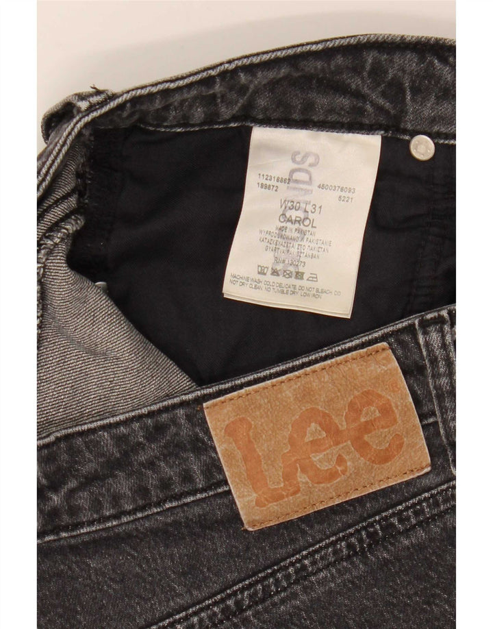 Damskie jeansy Lee Carol Slim W30 L26 Szara bawełna