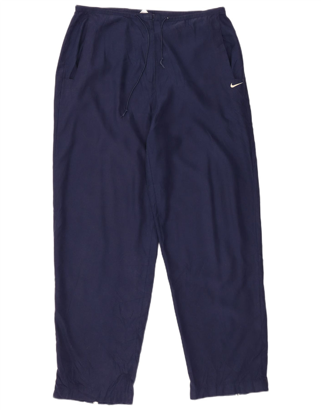 Damskie zwężane spodnie codzienne NIKE US 12/14 Large W32 L30 Granatowe